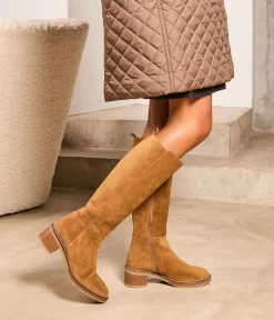 Femme Mellow Yellow Bottes-Bottes velours Astrid