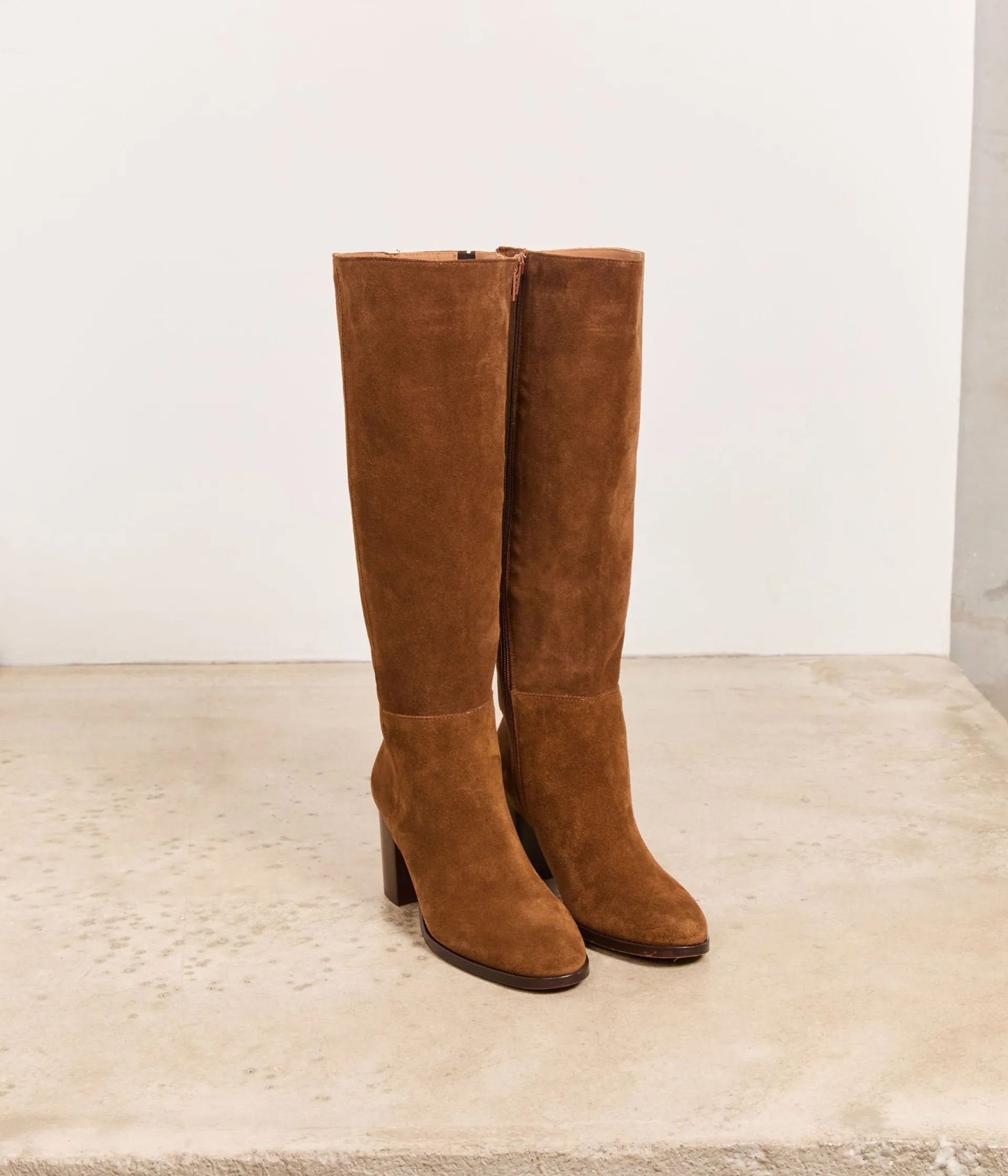 Femme Mellow Yellow Bottes-Bottes velours Juliette