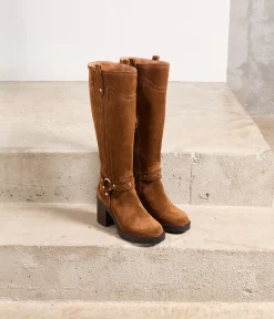 Femme Mellow Yellow Bottes-Bottes velours Zoé