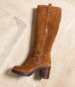 Femme Mellow Yellow Bottes-Bottes velours Zoé