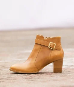 Femme Mellow Yellow Boots, Bottines-Bottines à talon Postiche