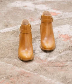 Femme Mellow Yellow Boots, Bottines-Bottines à talon Postiche