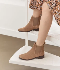 Femme Mellow Yellow Boots, Bottines-Bottines basses Prune