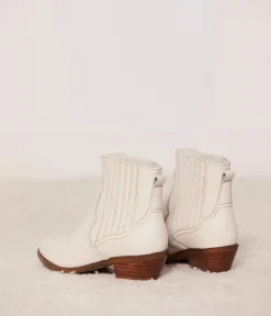 Femme Mellow Yellow Boots, Bottines-Bottines beiges Willa