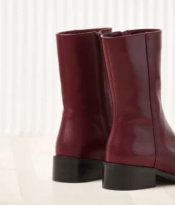 Femme Mellow Yellow Boots, Bottines-Bottines bordeaux Apolline