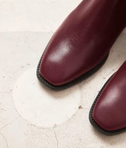 Femme Mellow Yellow Boots, Bottines-Bottines bordeaux Apolline