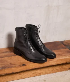 Femme Mellow Yellow Boots, Bottines-Bottines cuir Lemon