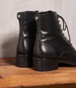 Femme Mellow Yellow Boots, Bottines-Bottines cuir Lemon