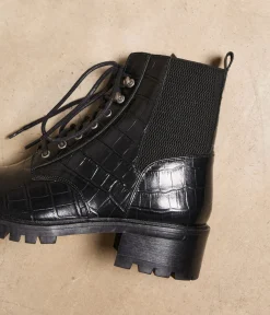 Femme Mellow Yellow Boots, Bottines-Bottines es croco Azelie