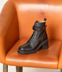 Femme Mellow Yellow Boots, Bottines-Bottines es cuir Anya