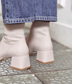 Femme Mellow Yellow Boots, Bottines-Bottines pâle Bart