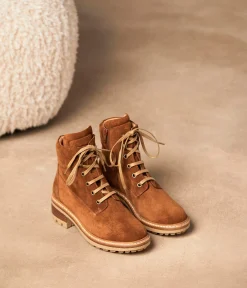 Femme Mellow Yellow Boots, Bottines-Bottines velours Amethys