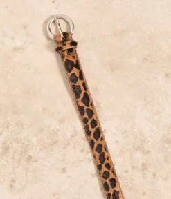 Mellow Yellow Ceintures-Ceinture effet léopard Rajah