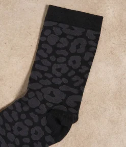 Mellow Yellow Chaussettes-Chaussettes marine léopard Melman