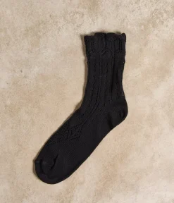 Mellow Yellow Chaussettes-Chaussettes es ajourées Lisette