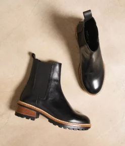 Femme Mellow Yellow Boots, Bottines-Chelsea boots crantées Calista