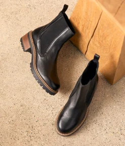 Femme Mellow Yellow Boots, Bottines-Chelsea boots crantées Deva