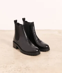 Femme Mellow Yellow Boots, Bottines-Chelsea boots croco Adolie