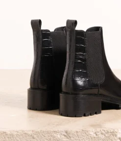 Femme Mellow Yellow Boots, Bottines-Chelsea boots croco Adolie