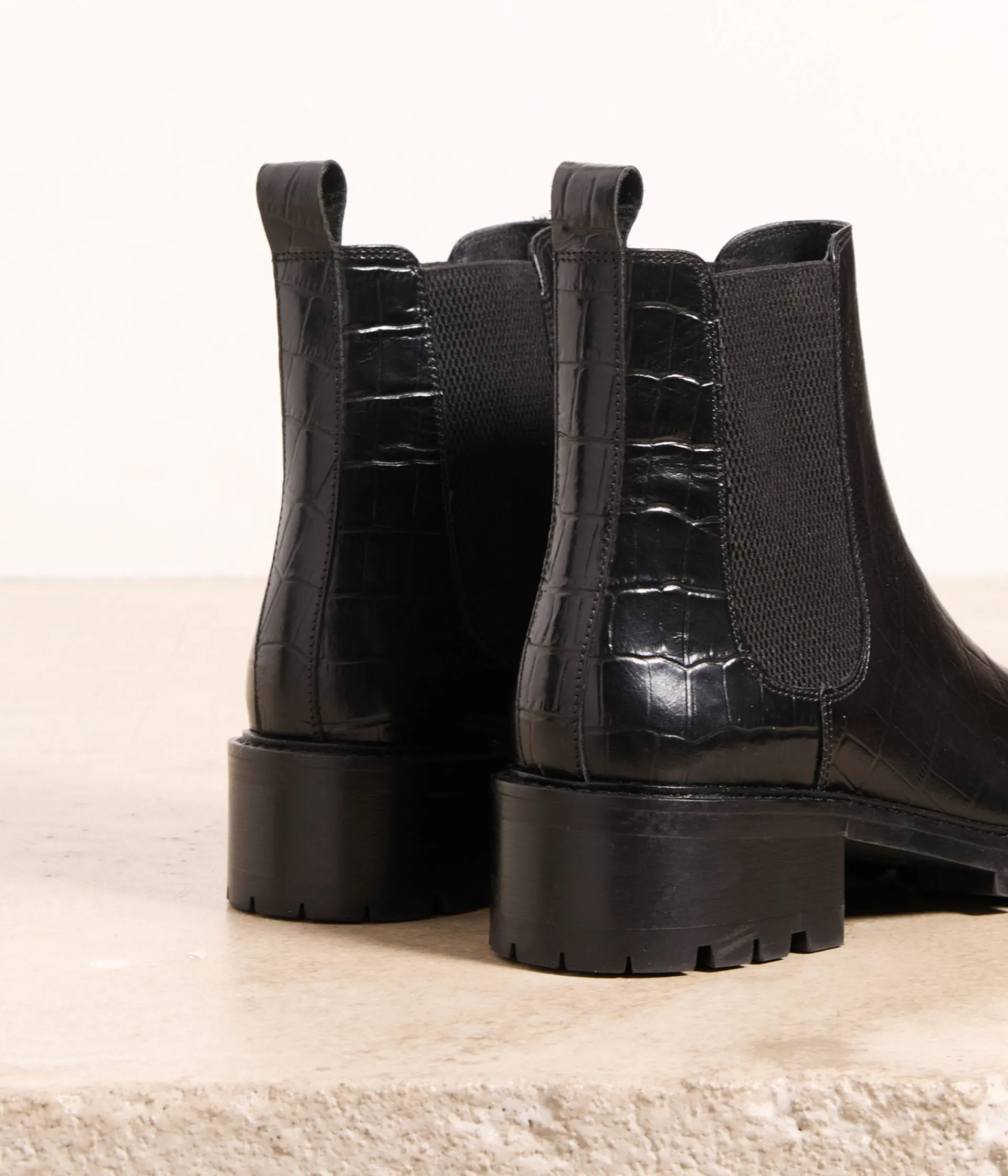 Femme Mellow Yellow Boots, Bottines-Chelsea boots croco Adolie