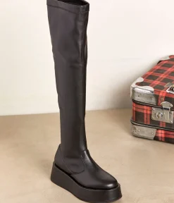 Femme Mellow Yellow Bottes-Cuissardes compensées Stanislas