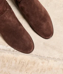 Femme Mellow Yellow Bottes-Cuissardes velours Lauren