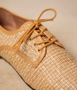 Femme Mellow Yellow Derbies, Mocassins-Derbies tressé Suki