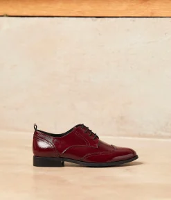 Femme Mellow Yellow Derbies, Mocassins-Derbies vernis Florence