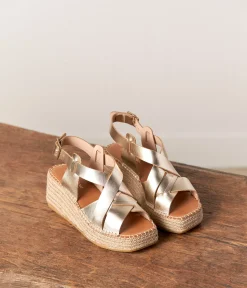 Femme Mellow Yellow Espadrilles-Espadrilles compensées Elise