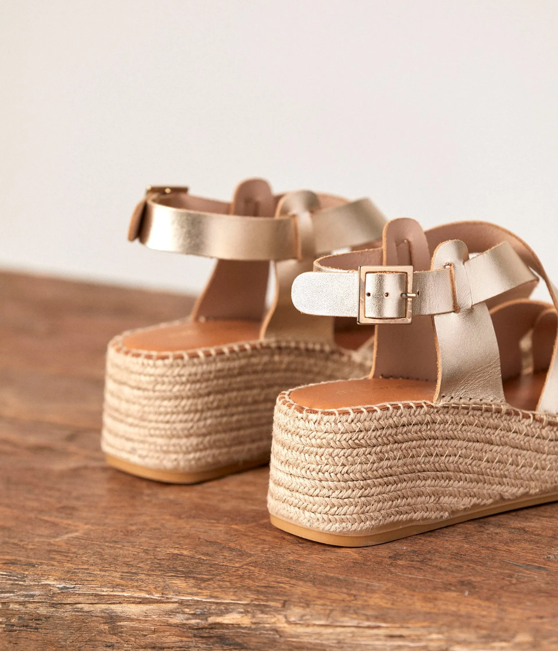 Femme Mellow Yellow Espadrilles-Espadrilles compensées Elise