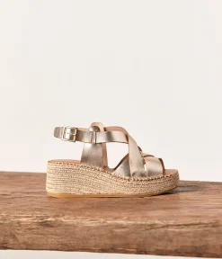 Femme Mellow Yellow Espadrilles-Espadrilles compensées Elise