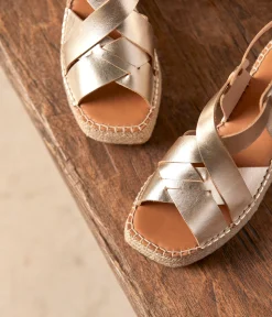 Femme Mellow Yellow Espadrilles-Espadrilles compensées Elise