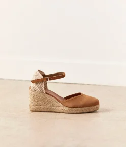 Femme Mellow Yellow Espadrilles-Espadrilles compensées Estrella