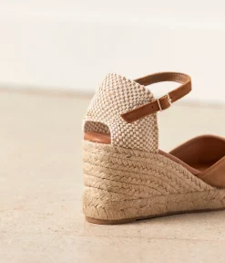 Femme Mellow Yellow Espadrilles-Espadrilles compensées Estrella
