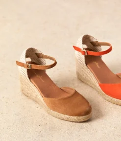 Femme Mellow Yellow Espadrilles-Espadrilles compensées Estrella