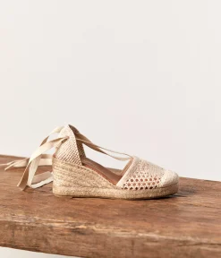 Femme Mellow Yellow Espadrilles-Espadrilles compensées Leïla