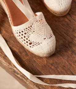 Femme Mellow Yellow Espadrilles-Espadrilles compensées Leïla