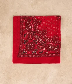 Mellow Yellow Foulards, Écharpes-Foulard laine rouge Zelia