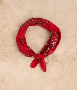 Mellow Yellow Foulards, Écharpes-Foulard laine rouge Zelia