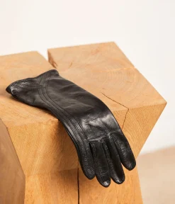 Mellow Yellow Chaussettes, Accessoires-Gants longs cuir Darlène