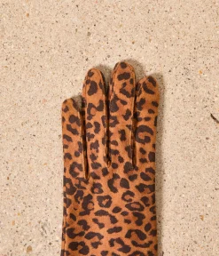 Mellow Yellow Gants-Gants léopard Kiara