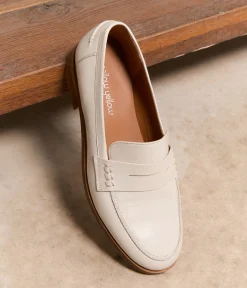 Femme Mellow Yellow Derbies, Mocassins-Mocassins cuir Joséphine