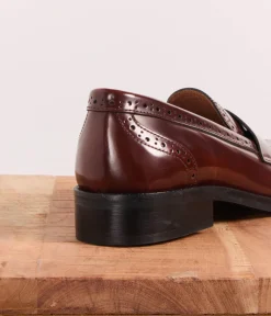 Femme Mellow Yellow Derbies, Mocassins-Mocassins cuir Ross