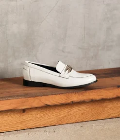 Femme Mellow Yellow Derbies, Mocassins-Mocassins en cuir Pauline