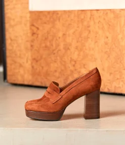 Femme Mellow Yellow Derbies, Mocassins-Mocassins plateforme Polina