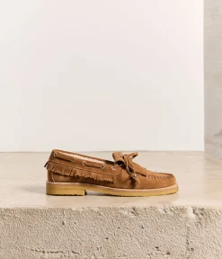 Femme Mellow Yellow Derbies, Mocassins-Mocassins velours Jumper