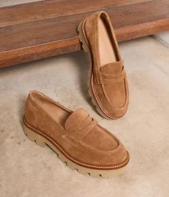 Femme Mellow Yellow Derbies, Mocassins-Mocassins velours s Joy