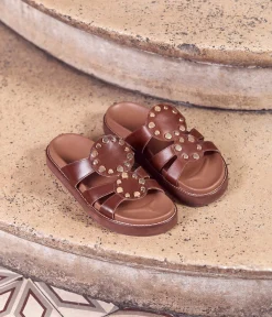 Femme Mellow Yellow Mules-Mules Ana