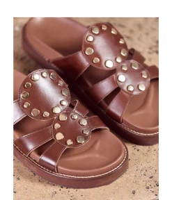 Femme Mellow Yellow Mules-Mules Ana