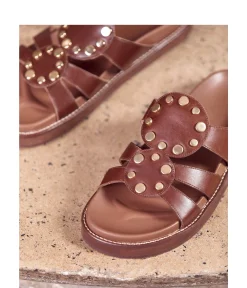 Femme Mellow Yellow Mules-Mules Ana